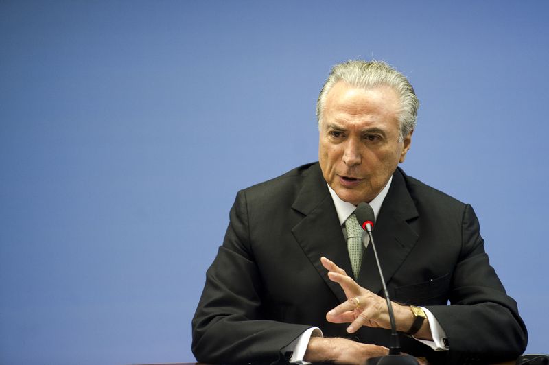 Brasília - O vice-presidente da República, Michel Temer, durante entrevista coletiva no Palácio Itamaraty (Marcelo Camargo/Agência Brasil)